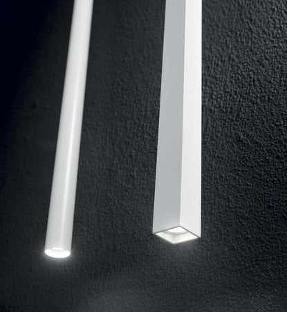 Sospensione-Suqare-Moderna-Ultrathin-Metallo-Bianco-Led-11,5W-3000K-D100