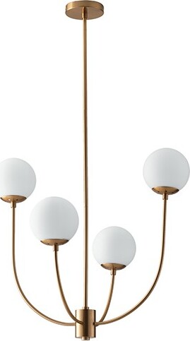 Sospensione Themys Ottone 4Xe14 63,5X74,5Cm Illuminazione/Illuminazione per interni/Lampadari lampade a sospensione e plafoniere/Lampade a sospensione Led Mall Home - Napoli, Commerciovirtuoso.it