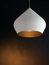 Sospensione Tholos Bianca 1Xe27 52X49Cm Illuminazione/Illuminazione per interni/Lampadari lampade a sospensione e plafoniere/Lampade a sospensione Led Mall Home - Napoli, Commerciovirtuoso.it