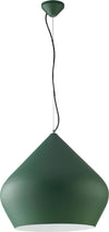 Sospensione Tholos Verde 1Xe27 52X49Cm Illuminazione/Illuminazione per interni/Lampadari lampade a sospensione e plafoniere/Lampade a sospensione Led Mall Home - Napoli, Commerciovirtuoso.it