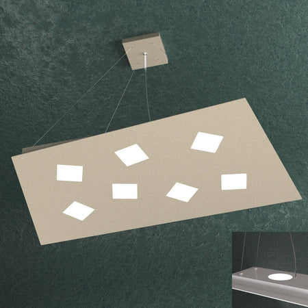 Sospensione-Top-Light-NOTE-1140-S7+4-GX53-LED-biemissione-metallo-lampadario-moderna