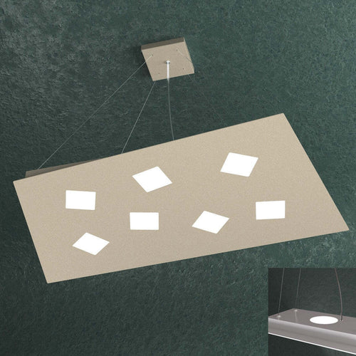 Sospensione-Top-Light-NOTE-1140-S7+4-GX53-LED-biemissione-metallo-lampadario-moderna