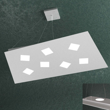 Sospensione-Top-Light-NOTE-1140-S7+4-GX53-LED-biemissione-metallo-lampadario-moderna