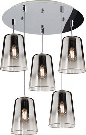 Sospensione-Top-Light-SHADED-1164CR-S5-T-E27-LED-vetro-colorato-lampada-soffitto-moderna