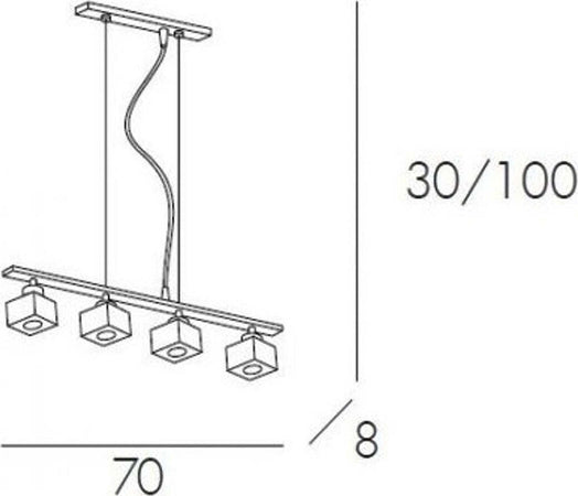 Sospensione-TP-METROPOLITAN-1047-S4-G9-40W-4-luci-lampada-soffitto-parete-moderna