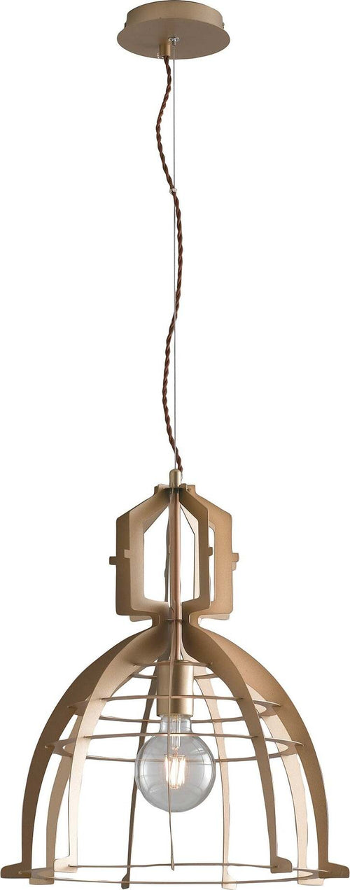 Sospensione Urban Oro 1Xe27 40X46Cm Illuminazione/Illuminazione per interni/Lampadari lampade a sospensione e plafoniere/Lampade a sospensione Led Mall Home - Napoli, Commerciovirtuoso.it