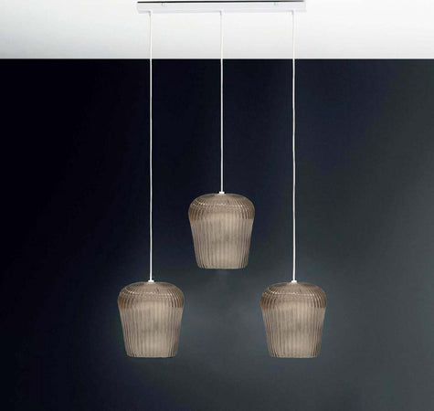 Sospensione-vetro-ambra-Gea-Luce-NUMA-BR3-E27-LED-lampada-soffitto-decentramento-classica