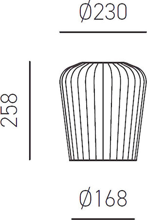 Sospensione-vetro-ambra-trasparente-Gea-Luce-NUMA-BT6-OT-E27-LED-lampada-soffitto-decentramento-classica