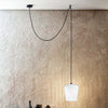 Sospensione-vetro-bianco-Gea-Luce-NUMA-DEC-E27-LED-lampada-soffitto-decentramento-classica