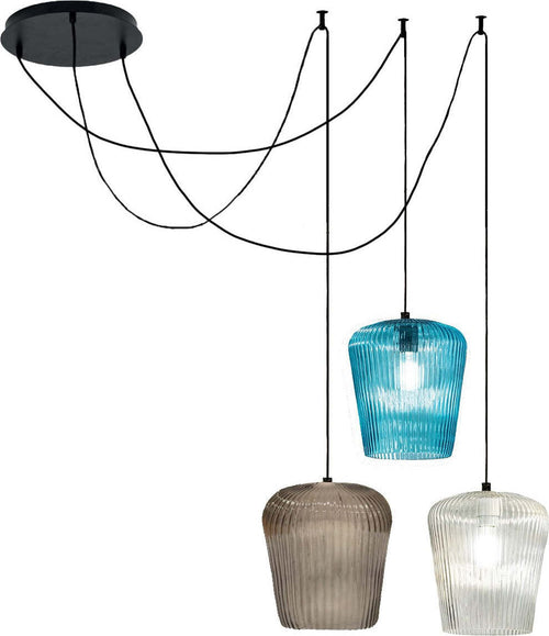 Sospensione-vetro-colorato-Gea-Luce-NUMA-BT3-E27-LED-lampada-soffitto-decentramento-moderna