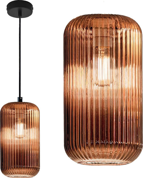 Sospensione-vetro-colorato-Gea-Luce-RAIKA-VG-B1-E27-LED-lampada-soffitto-moderna