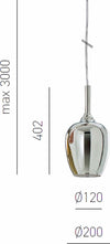 Sospensione-vetro-cromo-Gea-Luce-OFELIA-S10-E27-LED-lampada-soffitto