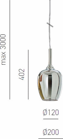 Sospensione-vetro-cromo-Gea-Luce-OFELIA-S10-E27-LED-lampada-soffitto