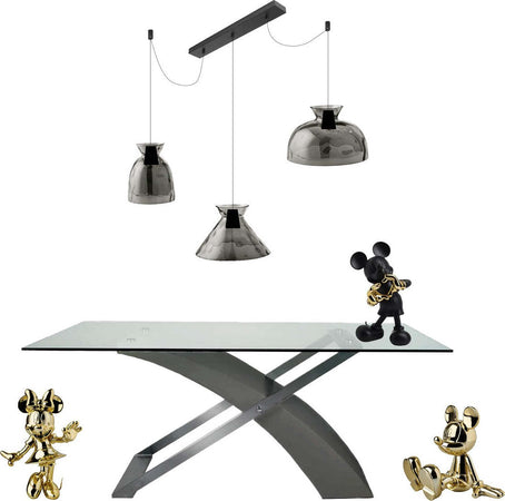 Sospensione-vetro-soffiato-fumè-Perenz-NECK-S3-E27-LED-lampada-soffitto-multiluce-moderna