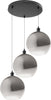 Sospensione-vetro-soffiato-fumè-Perenz-SPHERE-S3-E27-LED-lampada-soffitto-moderna