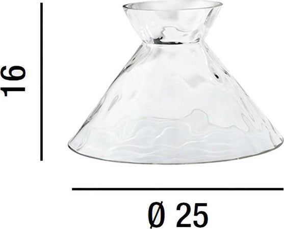 Sospensione-vetro-soffiato-Perenz-NECK-S3-E27-LED-lampada-soffitto-classica-ambra-trasparente