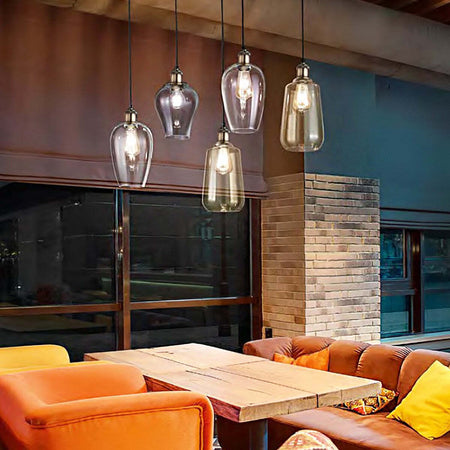 Sospensione-vetro-soffiato-Perenz-TRIX-S5-E27-LED-lampada-soffitto-ragnatela-multiluce-classica