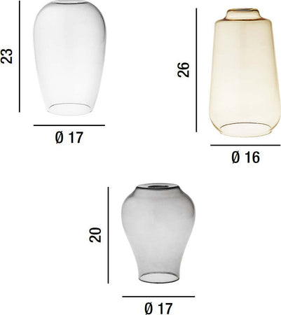 Sospensione-vetro-soffiato-Perenz-TRIX-S5-E27-LED-lampada-soffitto-ragnatela-multiluce-classica