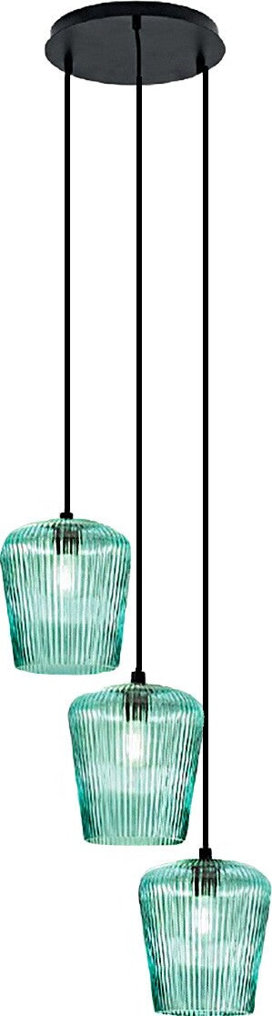 Sospensione-vetro-verde-Gea-Luce-NUMA-BT3-E27-LED-lampada-soffitto-decentramento-moderna