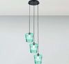 Sospensione-vetro-verde-Gea-Luce-NUMA-BT3-E27-LED-lampada-soffitto-decentramento-moderna