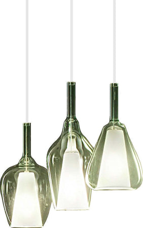 Sospensione-vetro-verde-trasparente-Gea-Luce-OFELIA-S-E27-LED-lampada-soffitto-multiluce