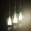 Sospensione-vetro-verde-trasparente-Gea-Luce-OFELIA-S-E27-LED-lampada-soffitto-multiluce