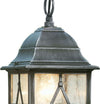 Sospensione-Vintage---Decò-Genova-Alluminio-Nero-Vetro-Argento-1-Luce-E27