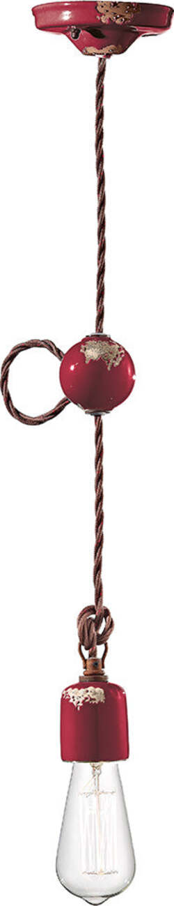 Sospensione-Vintage-Ceramica-Bordeaux-1-Luce-E27