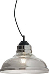 Sospensione-Vintage-Decò-Bistro'-Metallo-Fumè-1-Luce-E27-D28