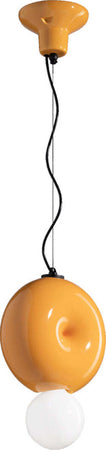 Sospensione-Vintage-Decò-Bumbum-1-Elemento-Ceramica-Gialla-1-Luce-E27