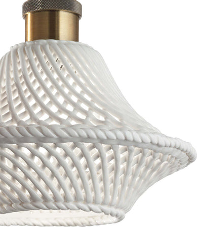 Sospensione-Vintage-Decò-Lugano-Metallo-Bianco-1-Luce-E27-D21Cm