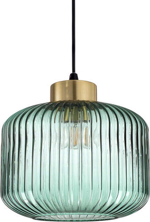 Sospensione-Vintage-Decò-Mint-2-Metallo-Verde-1-Luce-E27