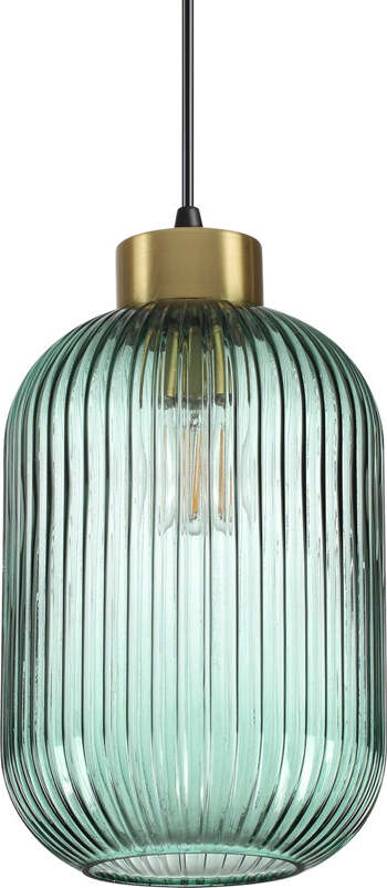 Sospensione-Vintage-Decò-Mint-3-Metallo-Verde-1-Luce-E27