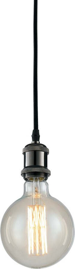 Sospensione Vintage Nero 1Xe27 120Cm Illuminazione/Illuminazione per interni/Lampadari lampade a sospensione e plafoniere/Lampade a sospensione Led Mall Home - Napoli, Commerciovirtuoso.it