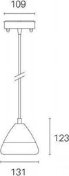 Sospesione-Contemporanea-Graal-Alluminio-Tortora-1-Luce-Led-20W-3000K