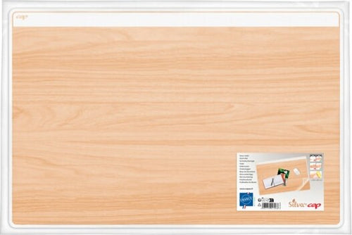 Sottomano Silva - pvc - con stampa legno - copertura trasparente - antiriflesso - Cep Cancelleria e prodotti per ufficio/Archivio ufficio e accessori per scrivania/Accessori da scrivania e archiviazione/Sottomano Eurocartuccia - Pavullo, Commerciovirtuoso.it