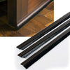 Sottoporta-Pvc-Spazzola-1mt-Marrone-Adesiva-Paraspifferi-Freddo-Porte-Finestre