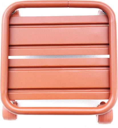 Sottovaso a carrello quadrato con ruote bidirezionali e freni in acciaio 38 cm Giardino e giardinaggio/Attrezzi da giardino e attrezzature per l'irrigazione/Vasi e accessori per piante/Accessori/Sottovasi Decor Space - Altamura, Commerciovirtuoso.it