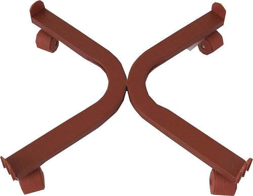 Sottovaso a carrello quadrato con ruote bidirezionali e freni in acciaio Giardino e giardinaggio/Attrezzi da giardino e attrezzature per l'irrigazione/Vasi e accessori per piante/Accessori/Sottovasi Decor Space - Altamura, Commerciovirtuoso.it