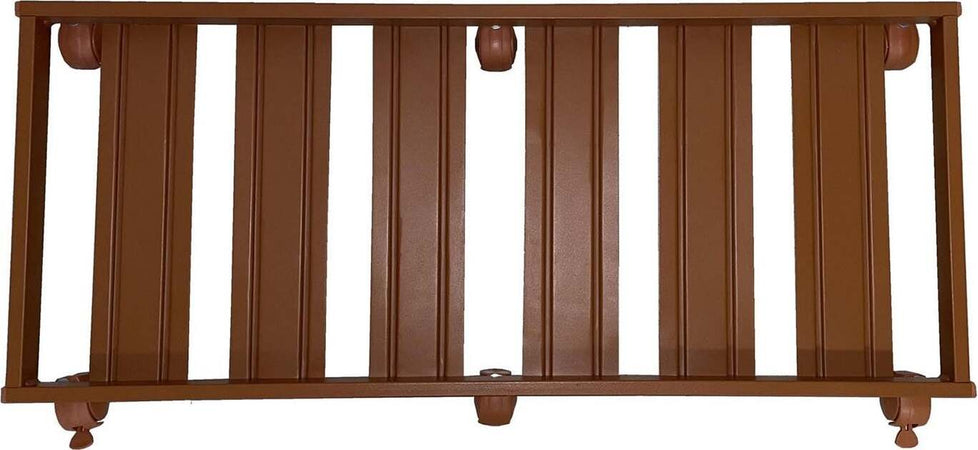 Sottovaso rettangolare con tubolare squadrato per piante a carrello con ruote bidirezionali Giardino e giardinaggio/Attrezzi da giardino e attrezzature per l'irrigazione/Vasi e accessori per piante/Accessori/Sottovasi Decor Space - Altamura, Commerciovirtuoso.it