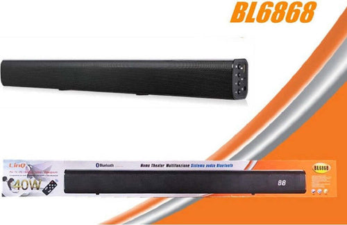 Sound Bar Sistema Audio Bluetooth Home Theater Multifunzione 40w Telecomando Bl6868 Elettronica/Home Audio e Hi-Fi/Altoparlanti/Soundbar Trade Shop italia - Napoli, Commerciovirtuoso.it