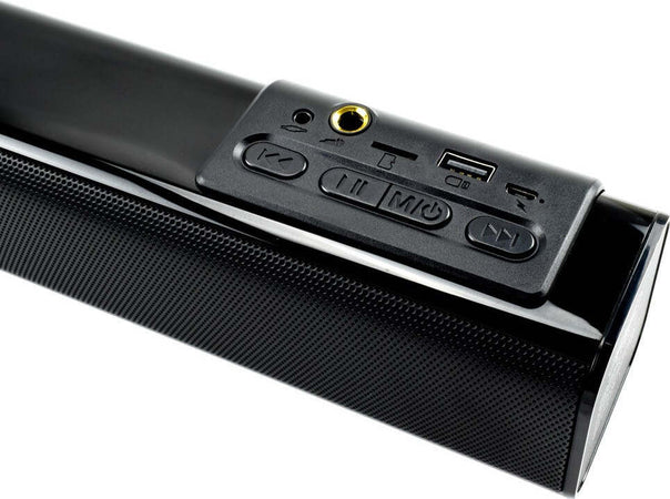 Soundbar Barra Audio Bluetooth Wireless 5wx2 Ricaricabile Telecomando Q-yx801 Elettronica/Audio e video portatile/Accessori/Casse portatili e Docking Station con altoparlanti/Casse portatili Bluetooth Trade Shop italia - Napoli, Commerciovirtuoso.it