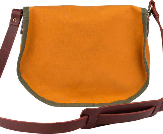 SOUTH2-WEST8-Sunforger-Binocular-borsa-in-cotone-in-ocra-da-uomo