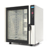 Forno a Vapore Combinato - adatto a 10 Teglie (1/1 GN / 60 x 40 cm) - Display Digitale - 400V