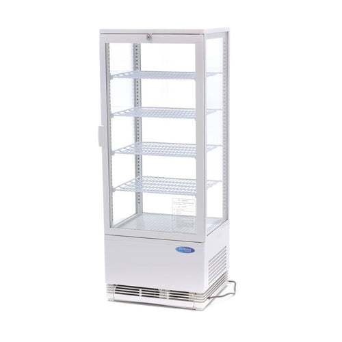 Vetrina Refrigerata - 98L - 43cm - Bianco