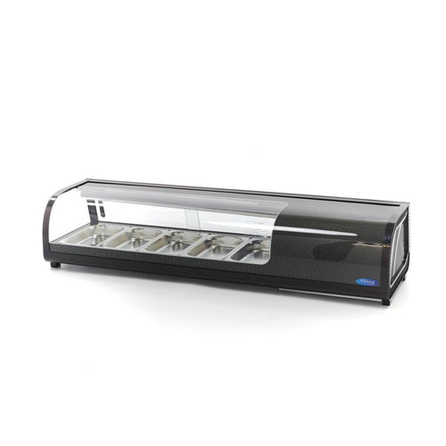 Vetrina per Sushi e Tapas - 52L - incl. 5 x 1/3 GN - Modello da Tavolo