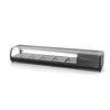 Vetrina per Sushi e Tapas -132L - incl. 5 x 1/2 GN - Modello da Tavolo
