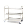 Carrello di Servizio in Acciaio Inox - 3 Ripiani