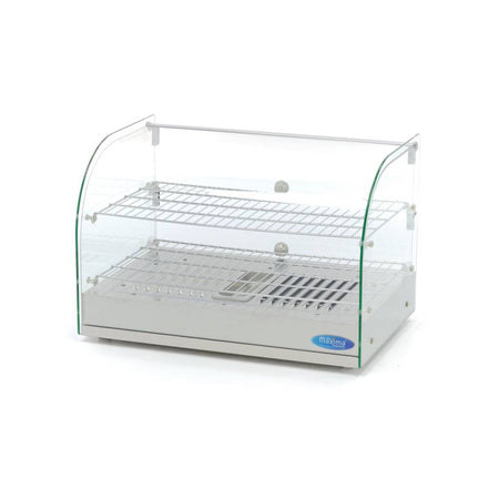 Espositore Riscaldato per Alimenti - 45L - 55cm - 2 Ripiani