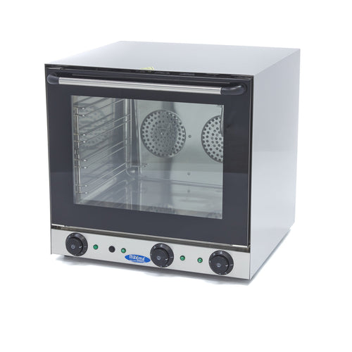 Forno a Convezione - Grill e Vapore - adatto a 4 Teglie - Timer Incorporato